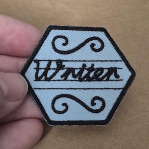 Writer Merit Badge - Iron on