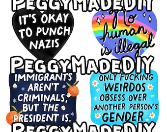 Social Justice 2025 Sticker Sheet #2