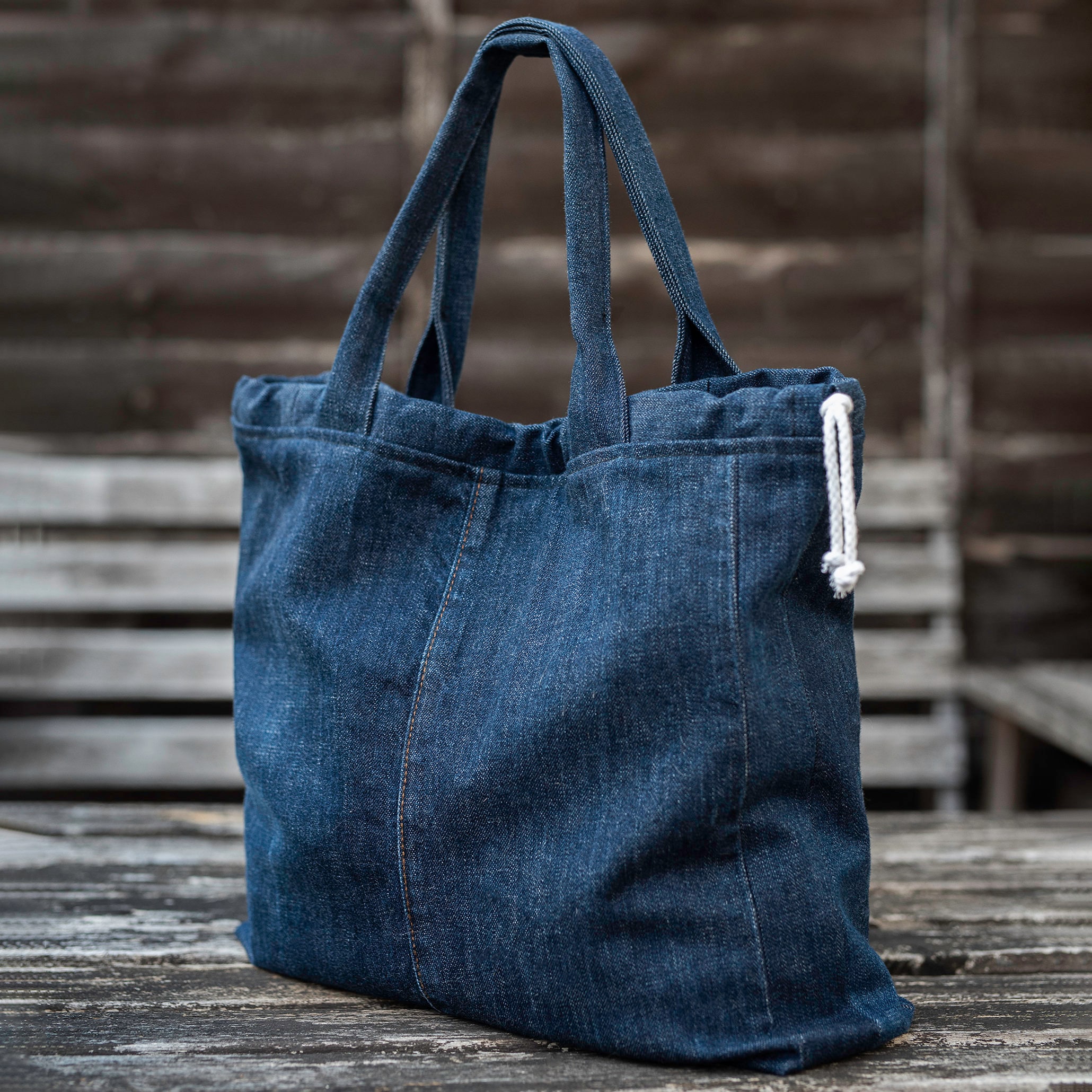 Are you wearing jeans? Me too. I also make bags out of them, unique  handmade bags made of high-quality recycled materials. Romantic eco  shoulder bag patchwork and boro Tote bag made of