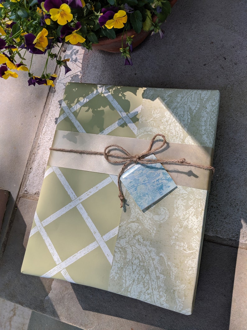 Hexagonal Ceramic Box Low Tide Handmade Gift image 10