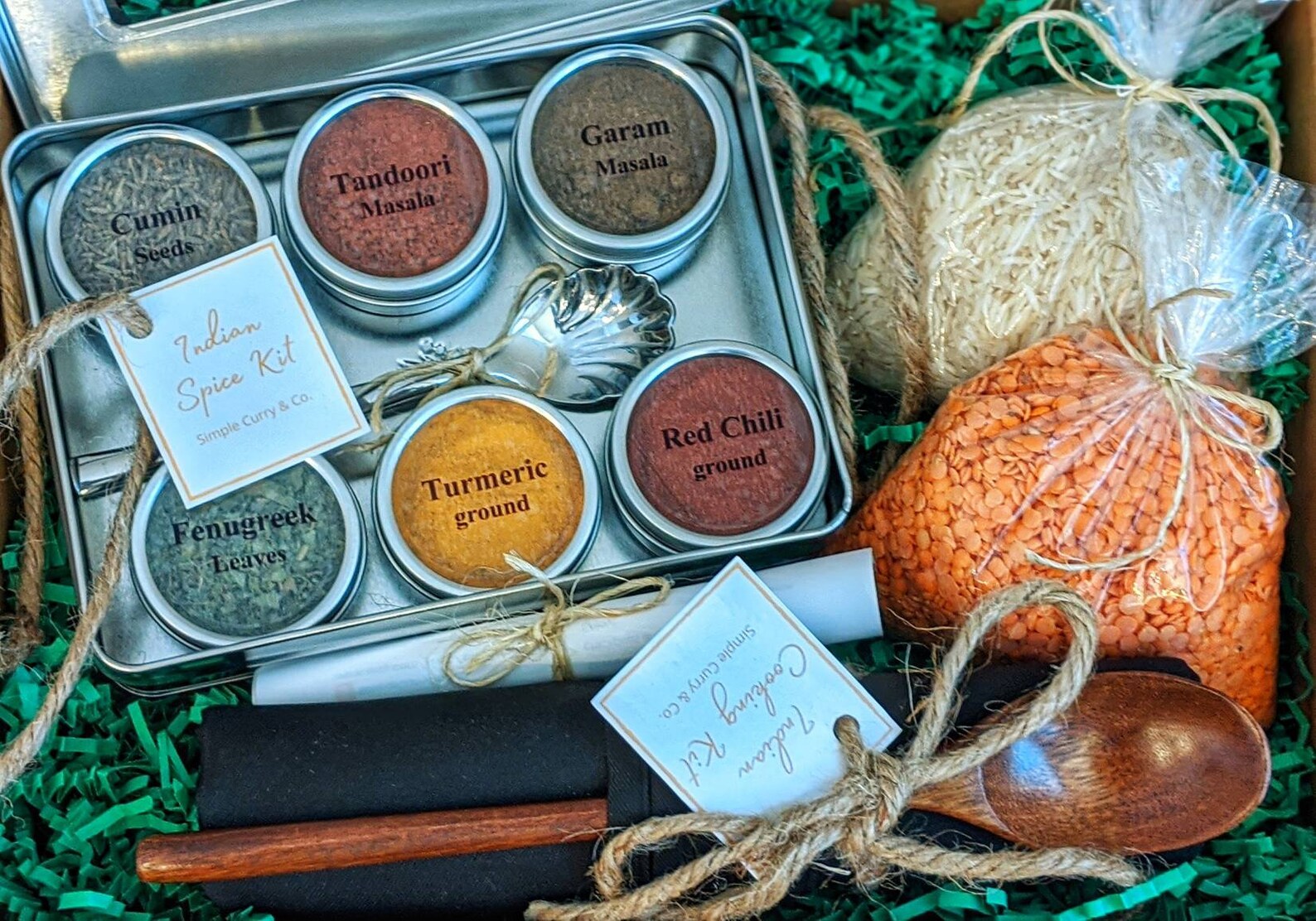 Indian Cooking Kit DIY Cooking Gift Set Quarantine Care Etsy