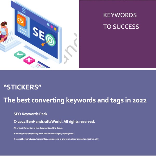 Top Selling Stickers Etsy