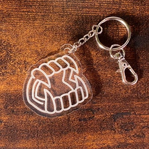 Vampire teeth keychain | acrylic keychain | Halloween gift | spooky season | vampire