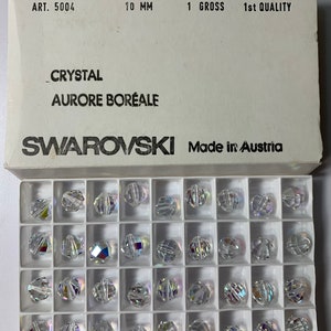 Krug - Krug Cristal セット Factory Pack Swarovski Crystal Clear 8mm Geometric Cut Round