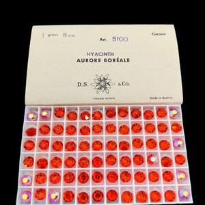 Factory Pack Swarovski Crystal Hyacinth AB 8mm Faceted Lentil 5100 Beads; 144 Beads; Aka Aspirin or tablet bead
