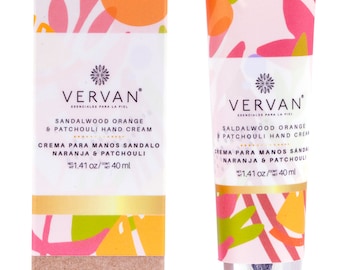 VERVAN Sandalwood Orange and Patchouli Hand Cream