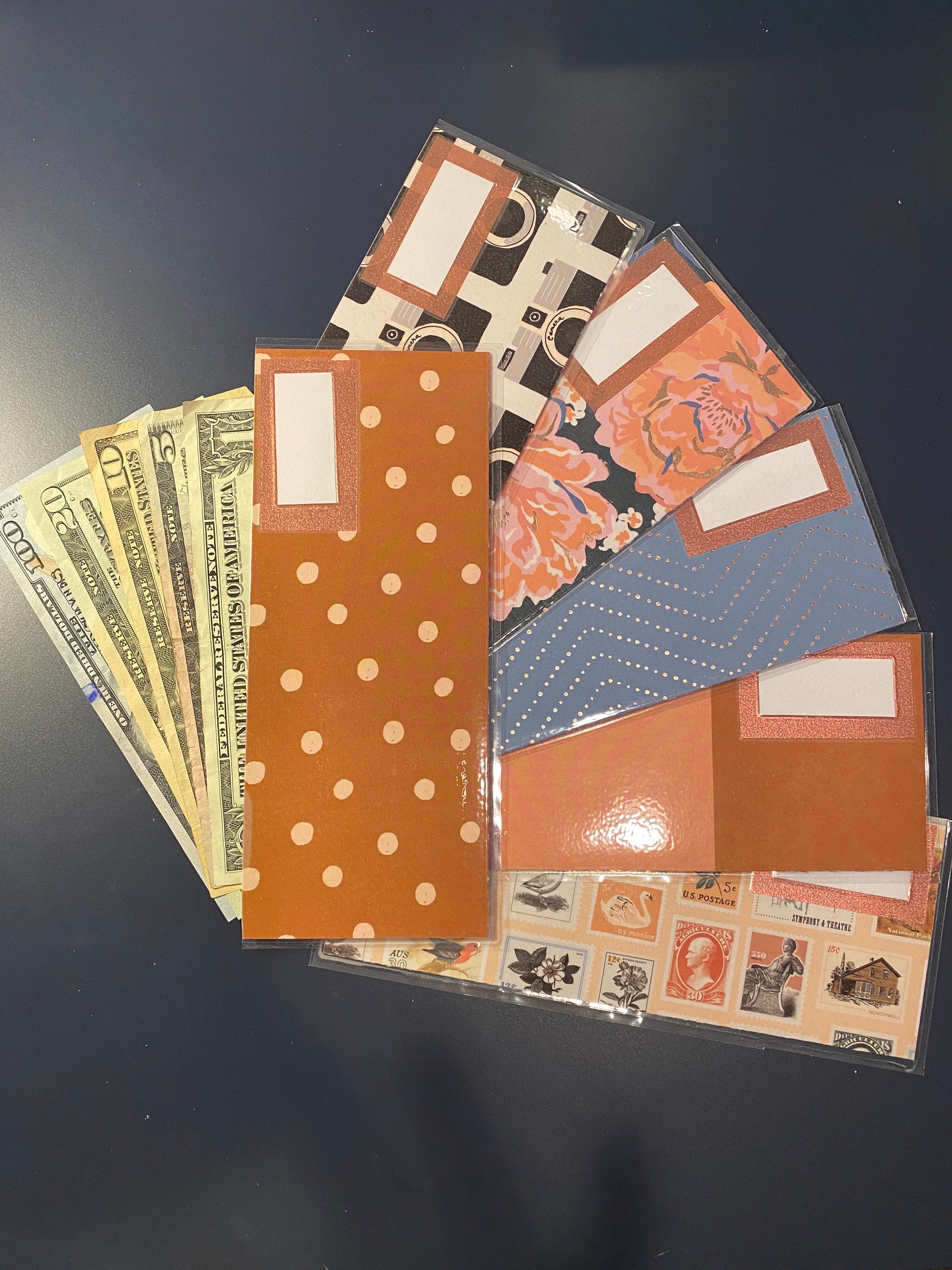 Cash Envelops with laminated labels Etsy