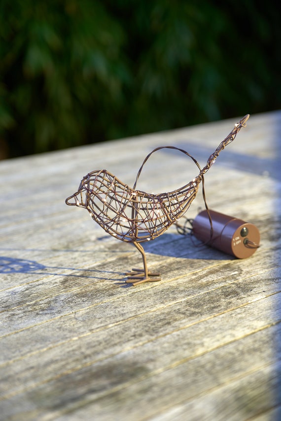 Robin Lights Table Robin or Solar LED Light Chain or Hanging Robin