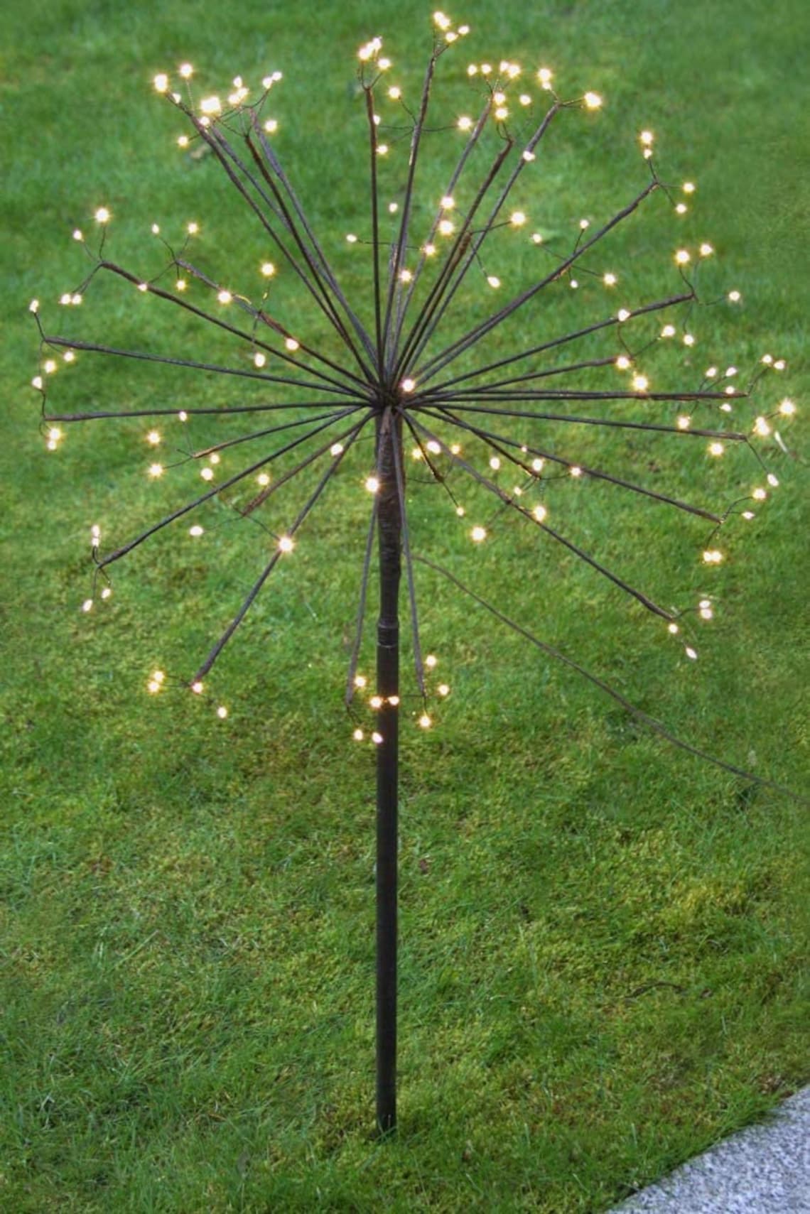 solar dandelion stake lights