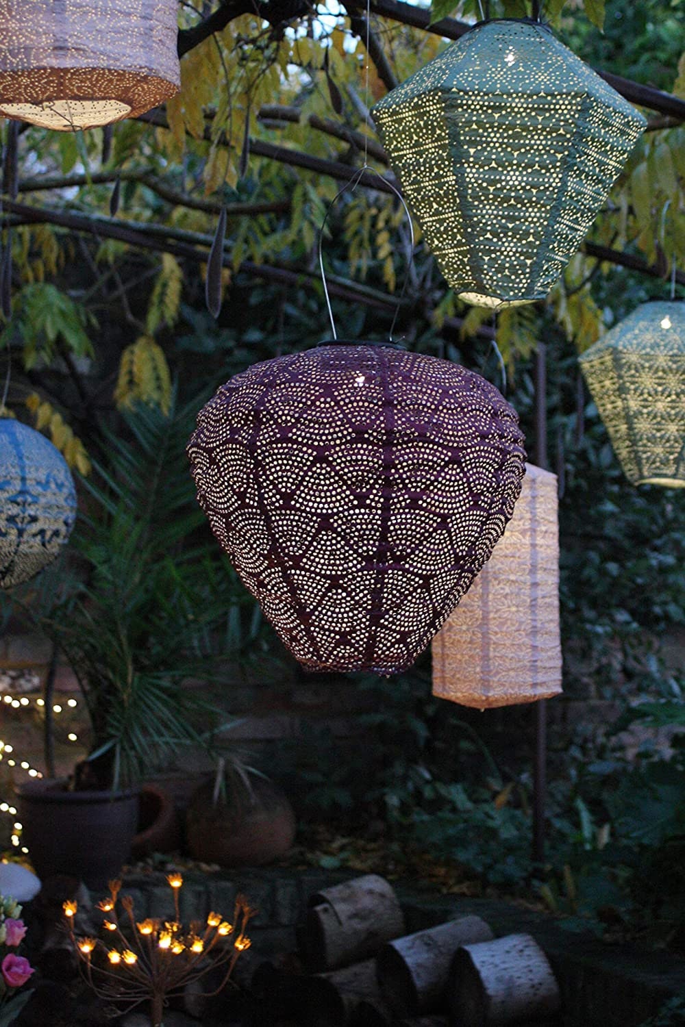 Garden Solar Lanterns by Lightstyle London Various Designs | Etsy