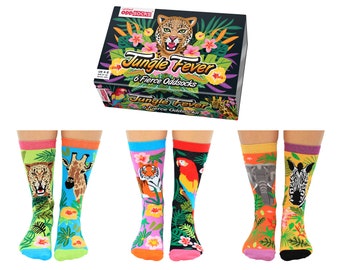 United Oddsocks Foot Kandy Everyday Women Size 4-8 UK Six Socks All Odd Gift Box United Oddsocks Foot Kandy Everyday Women Size 4-8 UK Six Socks All Odd Gift Box