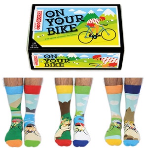 On Your Bike 6 Men's Odd Socks - UK Sizes 6 - 11