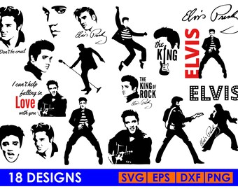 Download Elvis Presley Svg Etsy