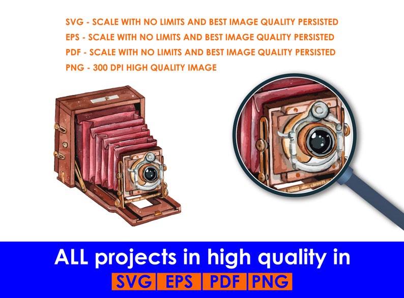 Download Camera Svg Files Photocamera Svg Camera Watercolor Clipart Photography Svg File Photography Png Vintage Camera Svg Retro Camera Svg Clip Art Art Collectibles