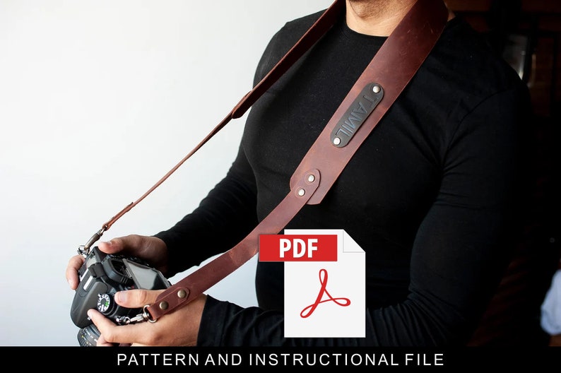 Camera Strap Pattern,leather Camera Strap Pdf,dslr Camera Strap Pattern ...