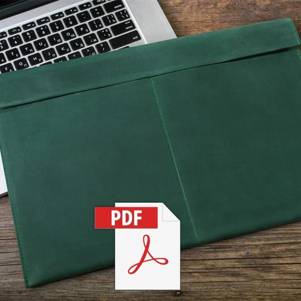 Leather laptop bag pattern,Macbook air 13 case pdf,Macbook sleeve pattern,Laptop case pattern,Macbook sleeve pdf,Macbook pro 13 case pattern