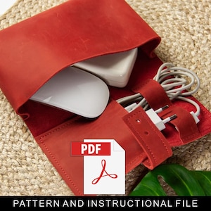 レザートラベルオーガナイザーパターン、レザーテックオーガナイザー pdf、レザーケーブルオーガナイザー pdf、レザーコードオーガナイザー pdf、テックロール pdf