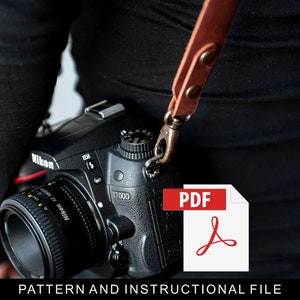Camera Strap Pattern,leather Camera Strap Pdf,dslr Camera Strap Pattern ...