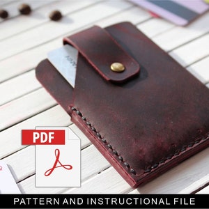 Padrão de porta-cartão, Porta-cartão pdf, Padrão de porta-cartão de couro, Porta-cartão de couro pdf,Padrão de porta-cartão de crédito,Porta-cartão de crédito pdf