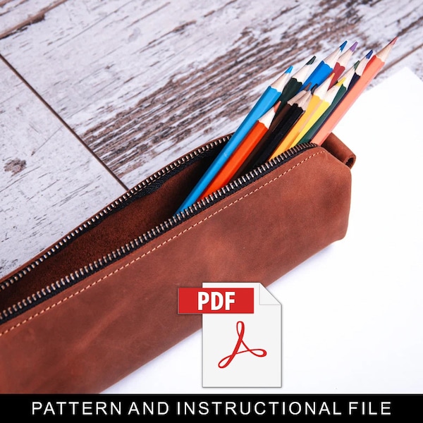 Zipper pencil case pdf, Zipper pencil case pattern, Zipper pencil pouch pdf, Zipper pencil pouch pattern, Zipper pen case pattern