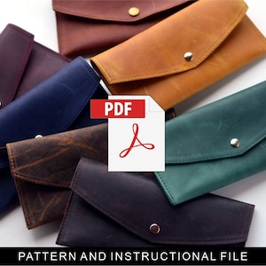 Patrón clutch piel, Clutch piel pdf, Patrón clutch, Clutch pdf, Patrón clutch mujer piel, Clutch mujer piel pdf