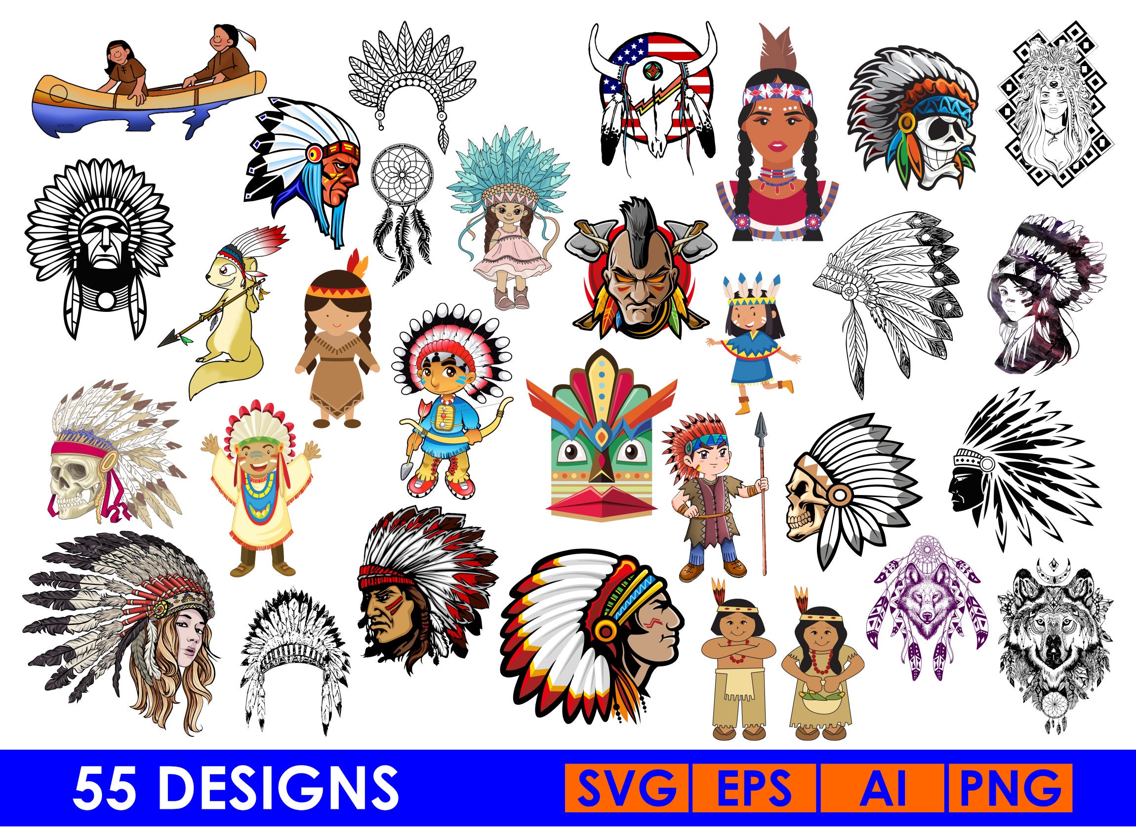 Download American Indian Svg American Indian Bundle Svg American Indian Png American Indian Clipart Indian Svg File