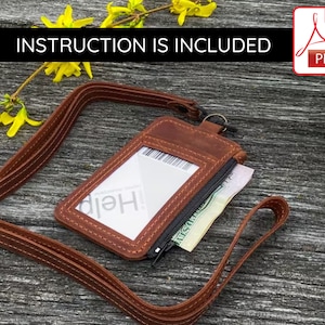 Porta badge pdf, Schema porta badge, Porta badge pdf, Schema porta badge in pelle Schema porta badge in pelle, Porta badge in pelle pdf