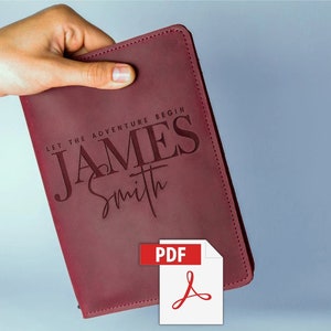 Journal cover pdf,Travelbook pdf,Leather notebook a6 pdf,Template leather notebook,Notepad holder pdf,Leather journal pdf pattern