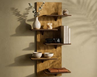 Sunglasses Shelf, Glasses Holder, Glasses Organizer, Glasses Display, Wooden Shelf, Floating Shelf, Entryway Organizer, Hanging Shelf