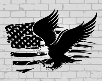 Download Eagle Flag Svg Etsy