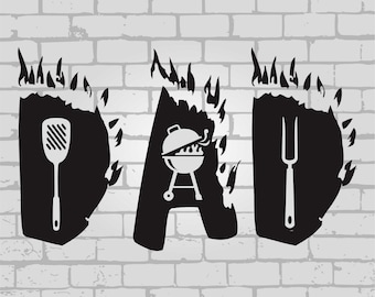 お父さん SVG、グリル SVG、グリル SVG、父の日 SVG、グリルファーザー SVG、バーベキュー SVG、シェフ SVG、グリルマスター SVG、お父さんの生活 SVG、お父さんのグリル SVG