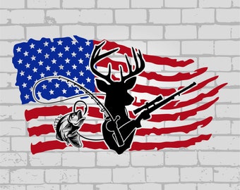 hunting svg, fishing svg, deer svg, police svg, 4th of july svg, american flag svg, distressed flag svg, fourth of july svg, flag svg