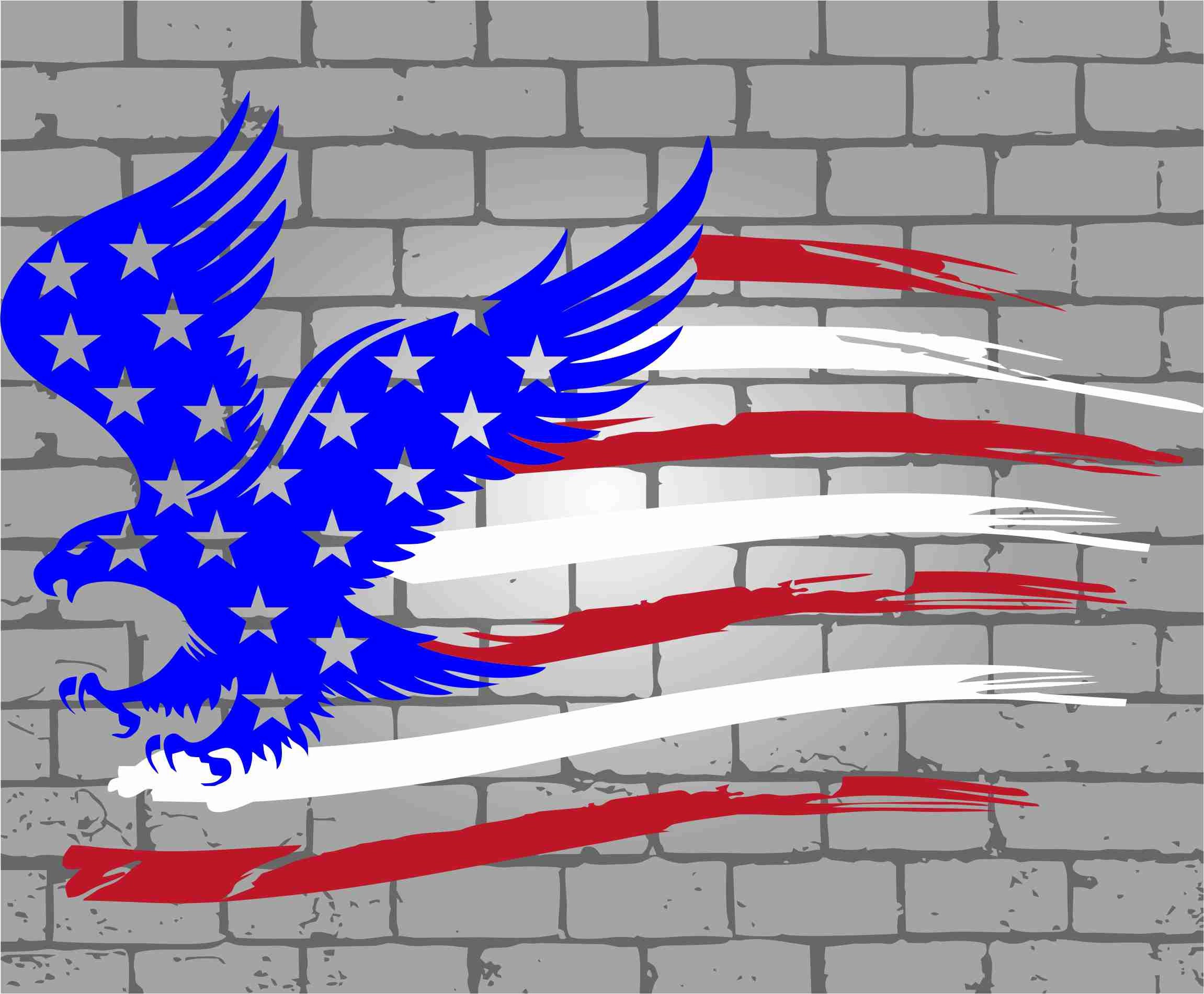 Distressed American Eagle Flag Svg, American Eagle Flag SVG, Eagle Svg ...