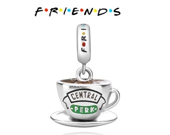 Inspired Central Perk Charm Coffee Mug Dangle Charm Friends