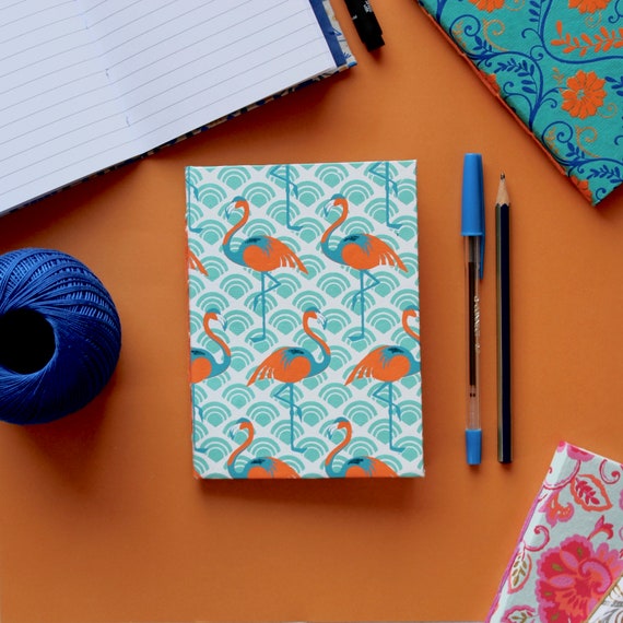 Chain Stitch Journals | A6 Handmade Chain Stitch Notebook | Mini Journal