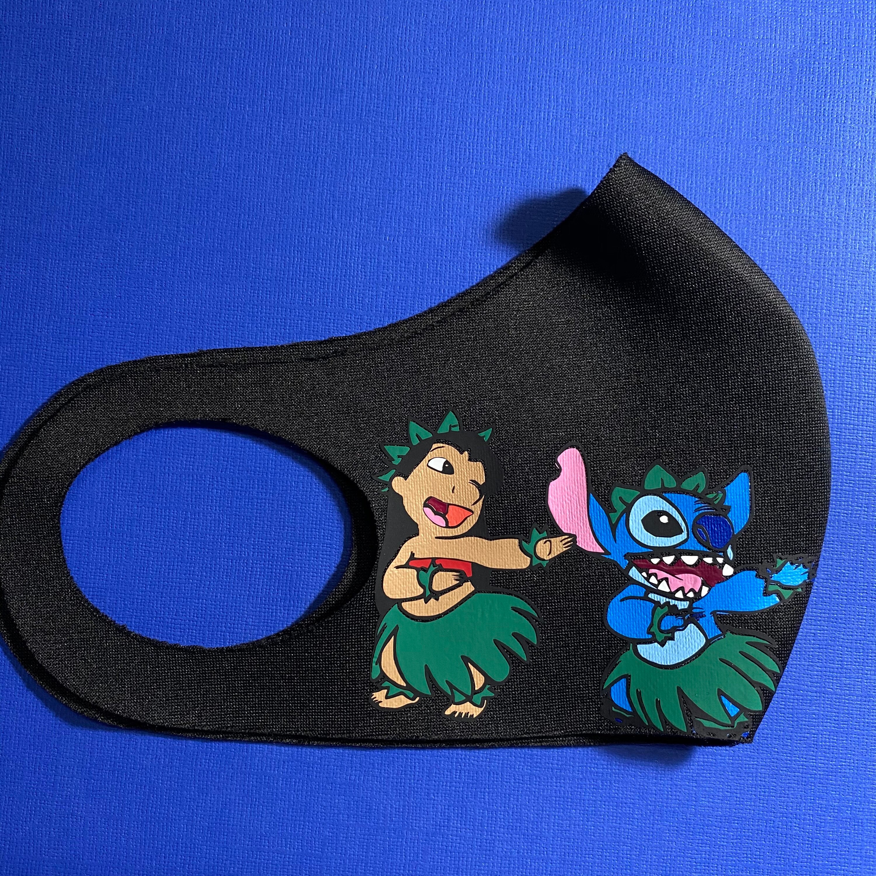 Disneys Lilo and Stitch Face Mask | Etsy