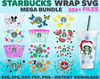 Download Coffee Cup Wrap Etsy