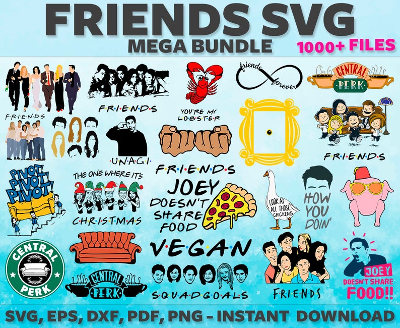 Free Free 105 Friends Svg Designs SVG PNG EPS DXF File