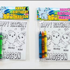 Canticos Coloring Packs, Canticos Party Favors, Canticos Coloring Pages, Canticos Party Packs, Canticos Birthday,