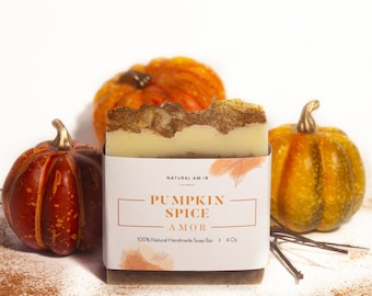 Pumpkin Spice Soap Bar |Organic Handmade Soap| All Natural Soap | Organic Soap | Birthday Gift