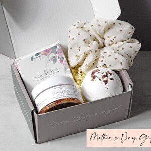 Time to Relax Spa Gift Box Gift Basket for women Thank you gift Care Package for women Mother's Day Gift Mother's Day