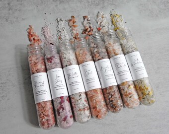 All Natural Bath Salt |Spa Gift for Her| Essential Oils Scented| Gift for her| Bridesmaid Gift| Gift for Women