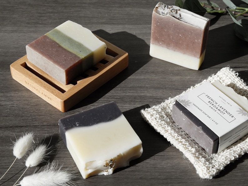 Handmade Soap Gift Box 8pk All Natural Bar Soap Gift Personalized gift for her Mother's Day Gift afbeelding 7