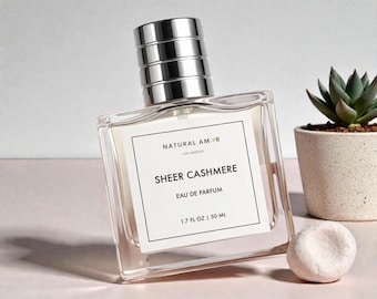 Sheer Cashmere Perfume | Clean Citrus Fragrance | Bergamot, Neroli & Black Tea Eau de Parfum | Unisex Everyday Perfume | Fresh Modern Scent