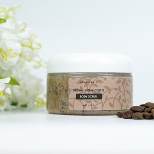 Natural Sugar Body Scrub Exfoliate & Moisturize Skin Essential Oil Scented Softening with Nourishing Body Oils image 5