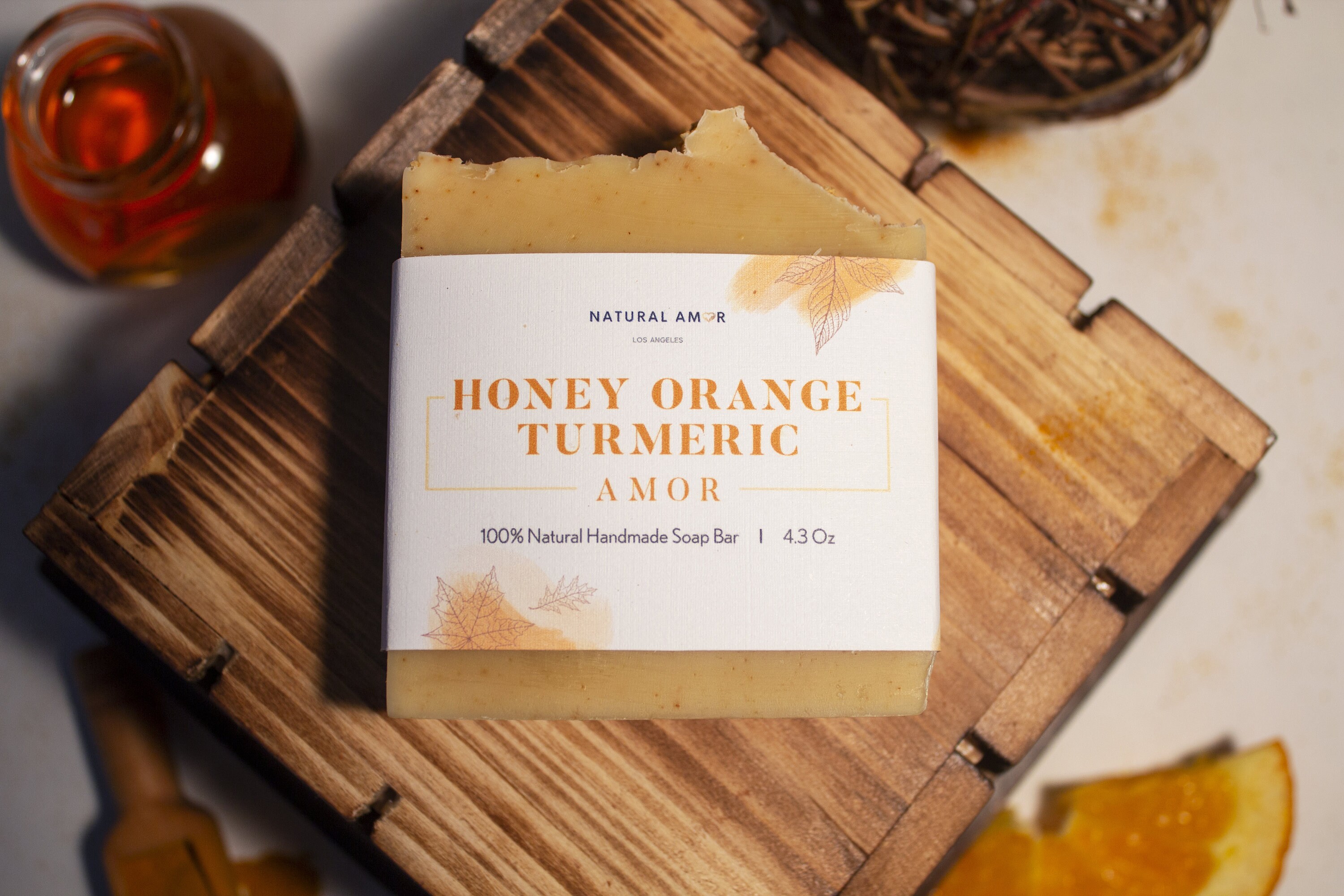 Turmeric Orange Handcrafted Soap