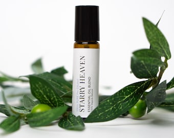 Starry Heaven Essential Oil Blend Roller | Natural Aromatherapy | Relaxing Calming | Self Care Gift