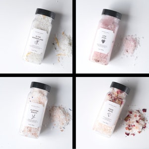 All Natural Bath Salt Spa Gift for Her Essential Oils Scented Gift for her Bridesmaid Gift Gift for Women image 5