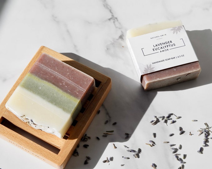 Lavender Eucalyptus Soap Bar | Handmade Soap | All Natural | Organic ...