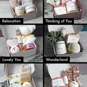 Time to Relax Spa Gift Box Gift Basket for women Thank you gift Care Package for women Mother's Day Gift image 10